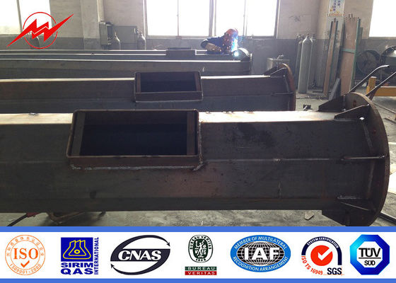 Bitumen and Hot Dip Galvanized 55ft NEA Electrical Power Pole