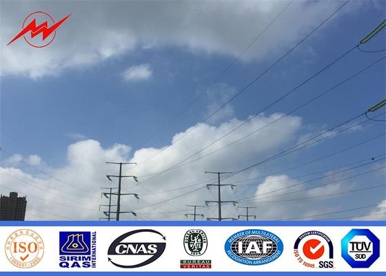220 KV high voltage electrical power pole for electrical transmission