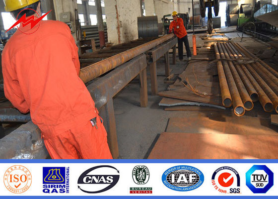 6m Dual Outreach Eco Powder Coating Outside Driveway Light Pole 160km/h Wind Speed