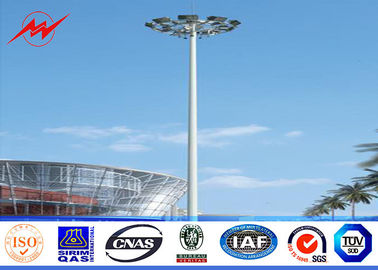 Tiang Tiang Tinggi Poligonal 35 M Untuk Penerangan Stadium