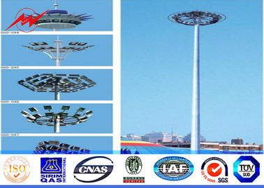 Tiang Tiang Tinggi Poligonal 35 M Untuk Penerangan Stadium