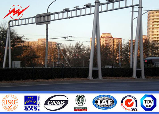 Safety Single Arm 5M Guiding LED Traffic Lights Signals For Highway