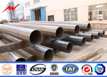 30m 35m Kekuatan Bantalan Tinggi tiang listrik untuk kondisi angin