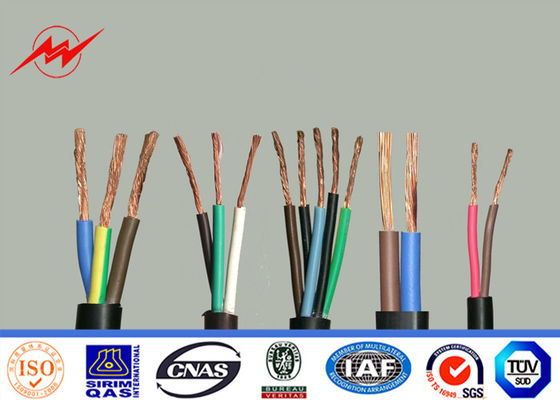 750v Aluminum Alloy Conductor Electrical Wires And Cables Pvc Cable Red White