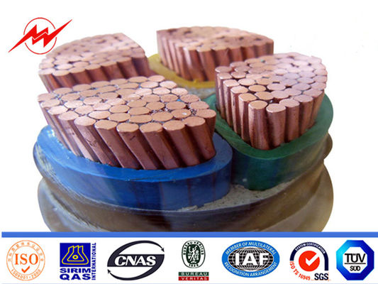 Copper Conductor Electrical Wires And Cables 4 Core Power Cable Paper Yarn