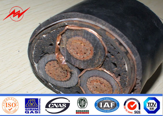 220kv 300 Mm² Copper Dc Power Cable PVC Or XLPE Insulation ISO9001