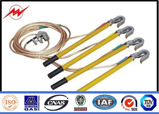 0.254mm 0.33mm Copper Ground Rod Cover With Clamps Trong Corrosion Resistance