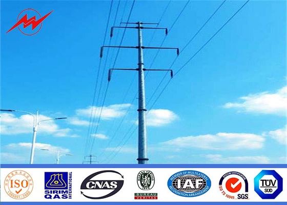 33kv Octagonal Electrical Power Pole As Steel Transmission Poles