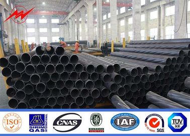 Telepon logam tiang listrik baja galvanis kerucut ASTM A123