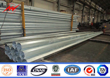 Hot Dip Galvanized Q345 GR65 tiang listrik untuk umur panjang dan ketahanan korosi