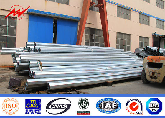 12m 1000Dan 1250Dan Steel Utility Pole For Asian Electrical Projects