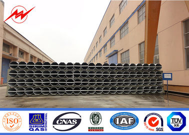 NEA Hot Dip Galvanized Tubular Pole 25ft 35ft 45ft Untuk Transmisi Daya