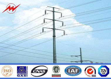Ketebalan dinding 3mm 4mm 9m 12m tiang listrik untuk telekomunikasi