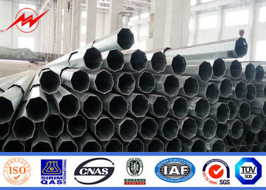 Electric Steel Tubular Tower Pole Konik Galvanized Power Transmission 550kv