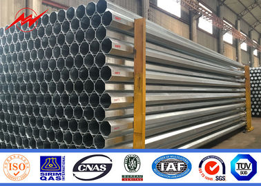 Profesional ASTM A123 Galvanized Steel Pole Untuk Transmisi Dan Pencahayaan Di Filipina