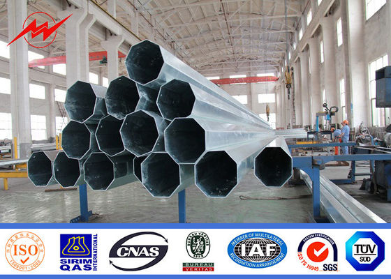 Power Transmission Distribution Galvanized Steel Pole AWS D1.1 Welding Standard