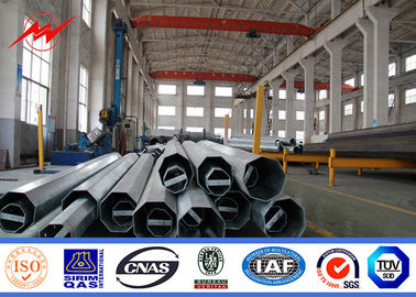 13m Baja Temporary Electric Pole Power Distribution dengan Joint atau Once Forming