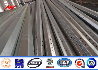 Kolom Metal utilitas listrik tiang listrik ASTM A123 1mm Untuk 30mm