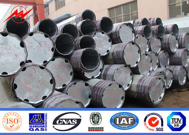 1250kg Tipe B Tiang Utilitas Listrik 50ft Tinggi Gr65 Bahan Permukaan Bitumen