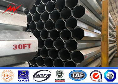 Galvanisasi Electrical Steel Power Pole 30FT 35FT 40FT 45FT