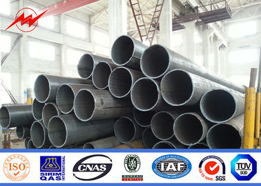 90FT 2 Segmen Tiang Penguburan Baja Listrik Langsung, Tiang Galvanis Monopole