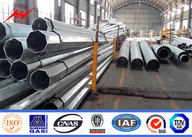 Tiang Listrik Galvanisasi Baja Tubular 10kv Untuk Saluran Transmisi