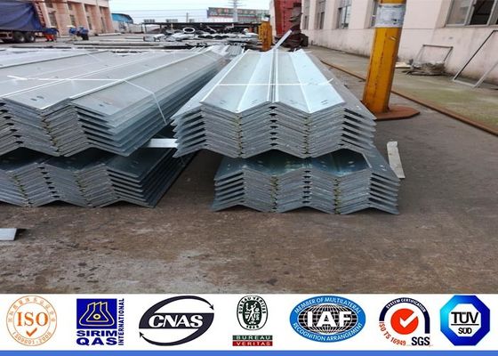 8FT-23FT Galvanized Angle Steel Angle Channel Aksesoris Menara Tenaga Listrik Untuk Jalur Transmisi
