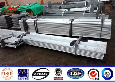 Tiang Listrik Baja Ss400 15m 450kg Anti Angin 35m/dtk