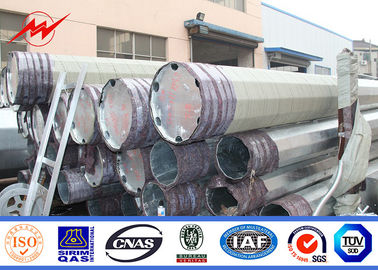 Tiang Transmisi Daya 70ft 1680kg Untuk Saluran Transmisi Listrik Luar