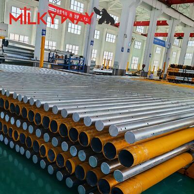   TIANG BAJA TUBULAR 11 METER  TIANG BAJA TANGGA IRAK TEGANGAN