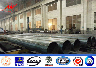 Tubular Power Structure Electric Transmission Poles 500-2000Kg Beban Kerja