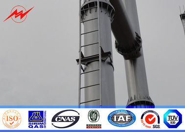 Polyester Power Coated Electric Power Pole untuk distribusi komunikasi