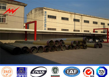 garis 30ft tegangan tinggi tiang listrik telescoping baja tiang tiang daya transmisi