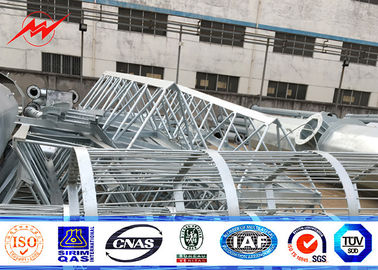 10MM Galvanized Distribution Metal Utility Poles 69kv Tradisional Filipina