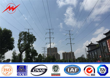 Q235 3m-30m Galvanized Steel Street Lighting Columns Street Lighting Pole Dekoratif
