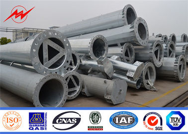 Q235 3m-30m Galvanized Steel Street Lighting Columns Street Lighting Pole Dekoratif