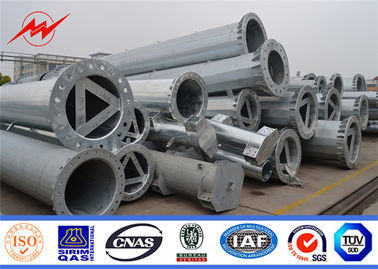 25-40m Galvanized High Mast Pole GR65 Untuk Taman/Luar/Jalan/Stadium