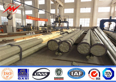 69KV Electrical Galvanized Steel Utility Pole Pole Transmisi Daya