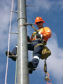 133kv 40ft Tiang Listrik Utilitas Galvanis Dengan ISO