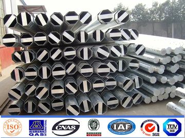 High Performance Electrical Power Pole 45ft hingga 70ft Pilihan panjang