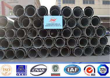 132KV 15m Transmisi Tiang Listrik Hot Steel Daya Glavanized Untuk Aferica