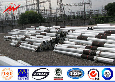 12m 800 Dan 1600 Dan Langsung Pemakaman Hot Dip Galvanis Pole Monopole Umur Panjang