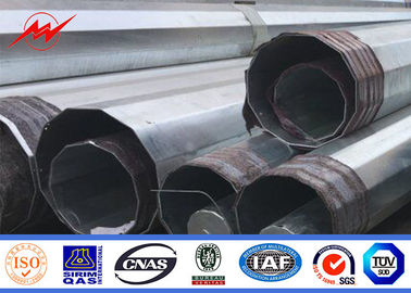 9.4m 11.6m 13.8m 693.23 Dan Tiang Logam Galvanis Dengan Ketebalan 3mm