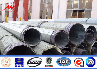 9.4m 11.6m 13.8m 693.23 Dan Tiang Logam Galvanis Dengan Ketebalan 3mm