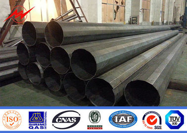9.4m 11.6m 13.8m 693.23 Dan Tiang Logam Galvanis Dengan Ketebalan 3mm