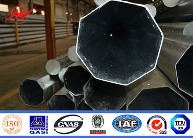 25 - 90ft GR65 Hot Dip Tiang Baja Galvanis, Tiang Utilitas Baja Listrik
