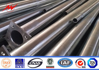 35m / S Kecepatan Angin Tiang Listrik Baja Galvanis, Tiang Lampu Jalan Panjang Umur