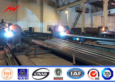 Tiang Baja Galvanis ISO 9m 10m Dengan Kinerja Tinggi 2.75mm - 3mm