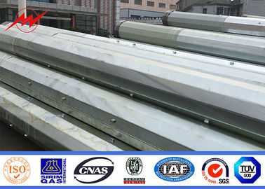 Tiang Baja Galvanis ISO 9m 10m Dengan Kinerja Tinggi 2.75mm - 3mm