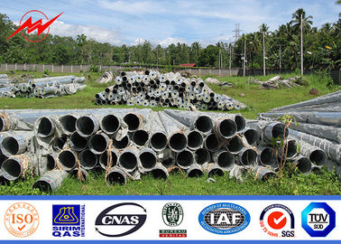 45FT 50FT HT Type NGCP Utilitas Tiang Listrik, Distribusi Listrik Tiang Tubular Baja